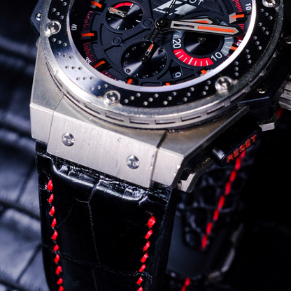 Alligator Leather Strap for Hublot King Power