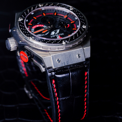 Alligator Leather Strap for Hublot King Power