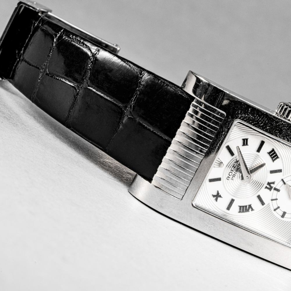 Alligator Leather Strap for Rolex Cellini