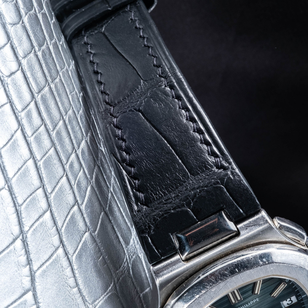Alligator Leather Strap for Patek Philippe Nautilus