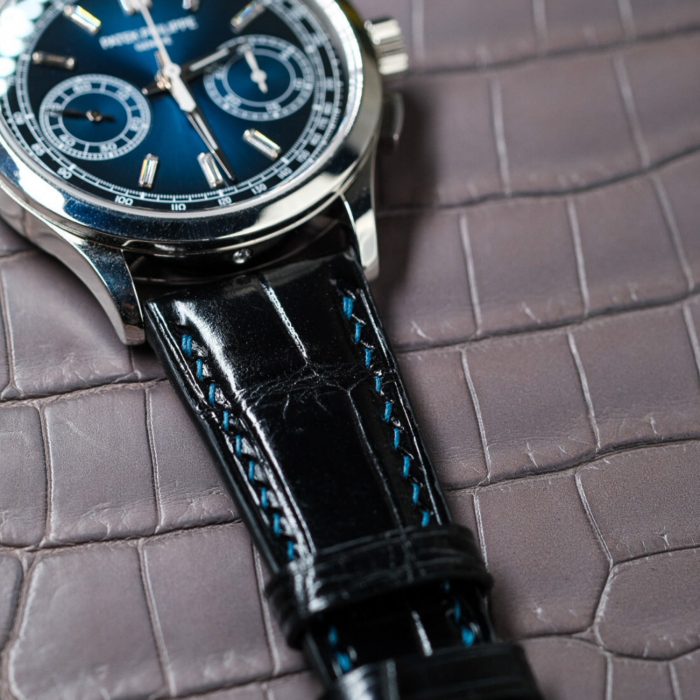 Alligator Leather Strap for Patek Philippe Complications