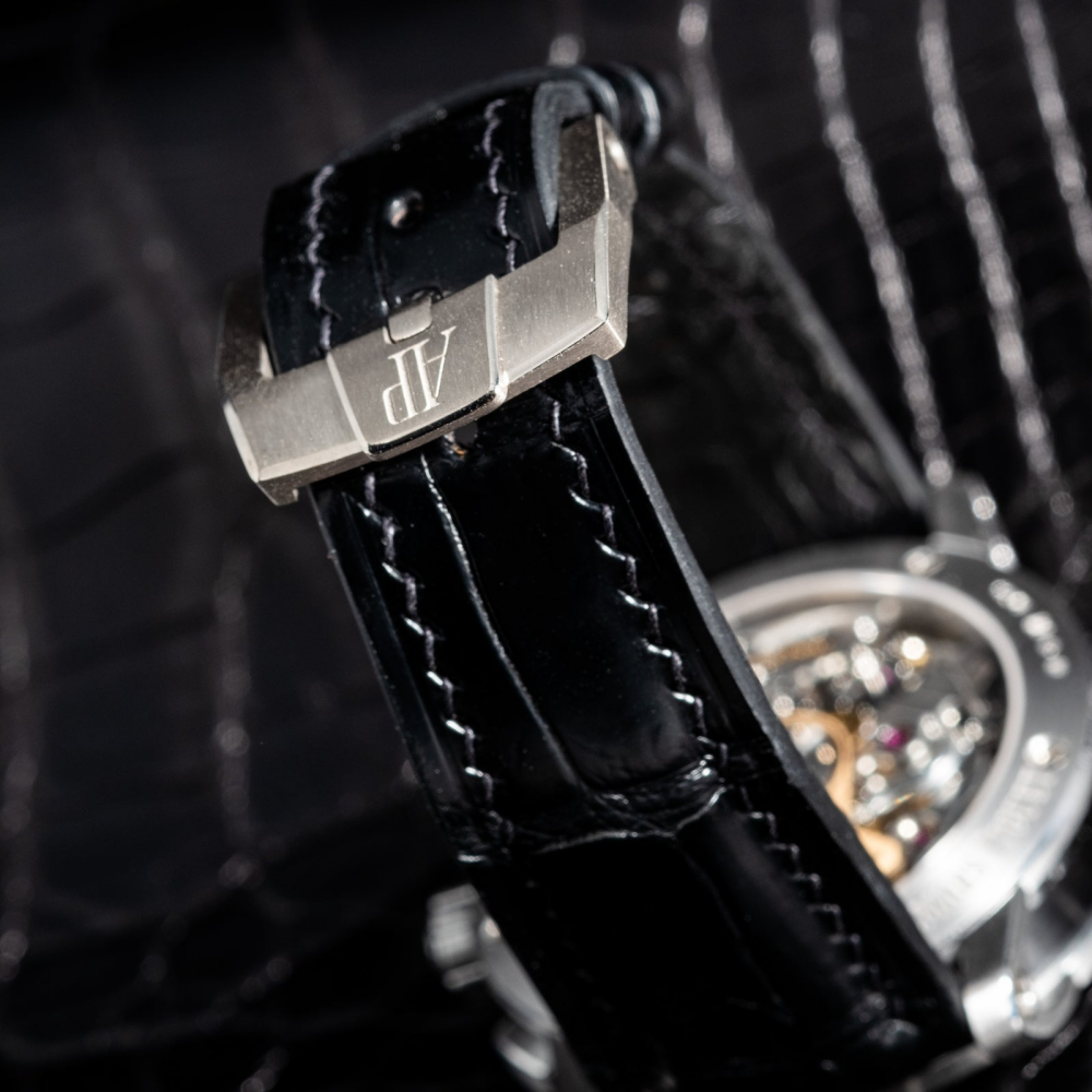 Alligator Leather Strap for Audemars Piguet Code 11.59