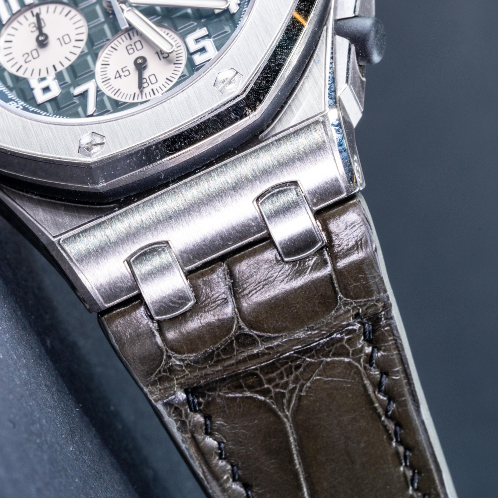 Alligator Leather Strap for AP Royal Oak Offshore 42mm