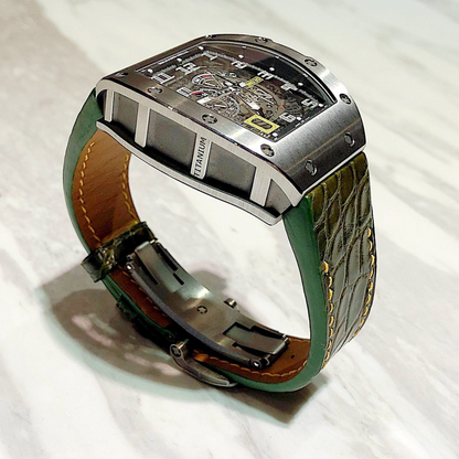 Alligator Leather Strap for Richard Mille