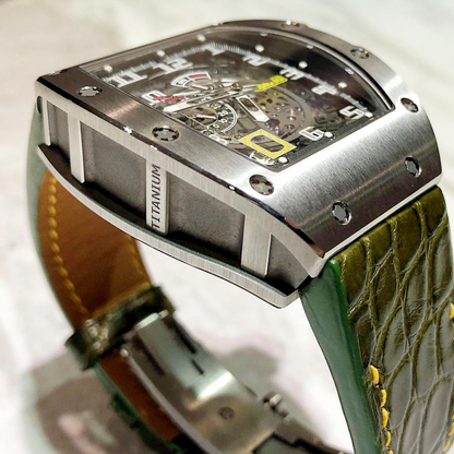 Alligator Leather Strap for Richard Mille