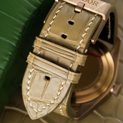 Alligator Leather Strap for Tudor Black Bay
