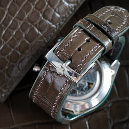 Alligator Leather Strap for Zenith