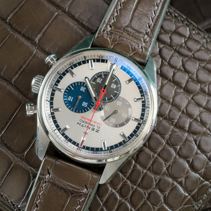 Alligator Leather Strap for Zenith