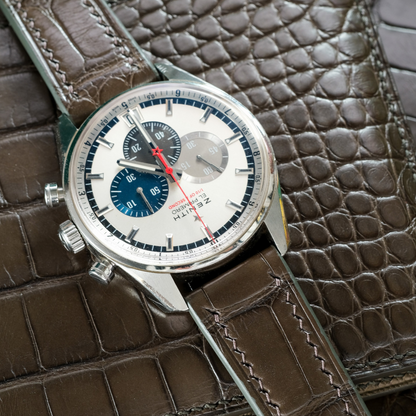 Alligator Leather Strap for Zenith