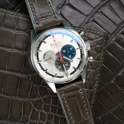 Alligator Leather Strap for Zenith