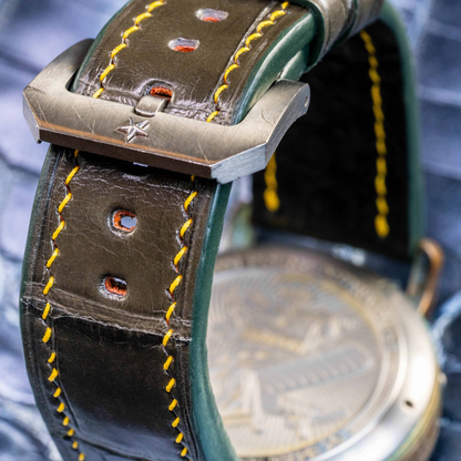 Alligator Leather Strap for Zenith
