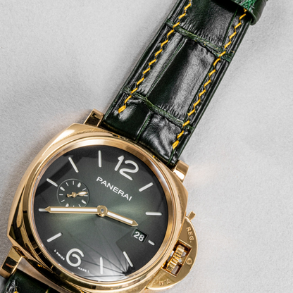 Alligator Leather Strap for Panerai Luminor