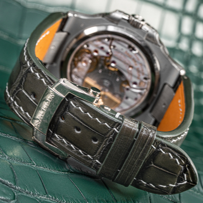 Alligator Leather Strap for Patek Philippe Nautilus