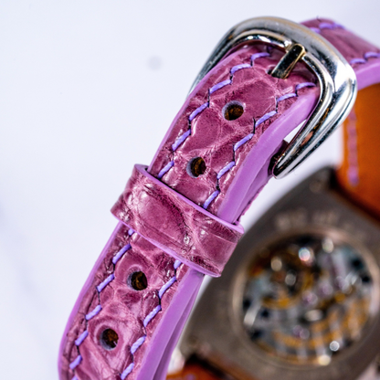 Alligator Leather Strap for Franck Muller Cintrée Curvex