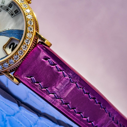 Alligator Leather Strap for Gerald Genta