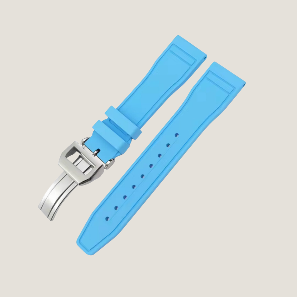 FKM Rubber Strap for IWC Folding Buckle