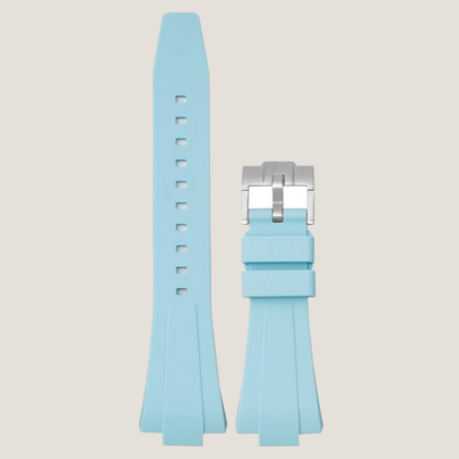 FKM Rubber Strap for Tissot PRX Pin Buckle