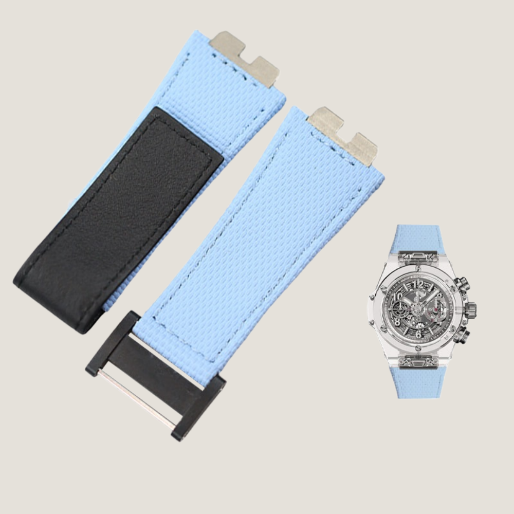 Velcro FKM Rubber Strap for Hublot