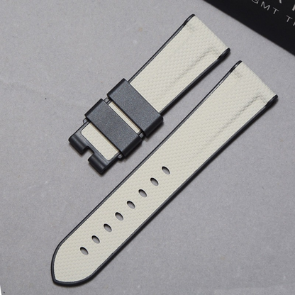 FKM Sailcloth Rubber Strap for Panerai