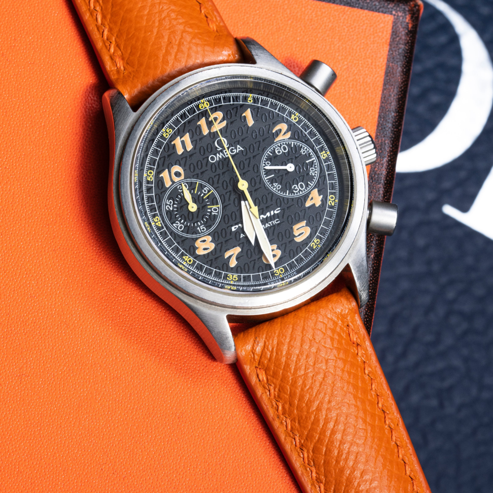 Epsom Calfskin Leather Strap for Omega – Universal Custom Fit