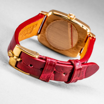 Alligator Leather Strap for Rolex Cellini
