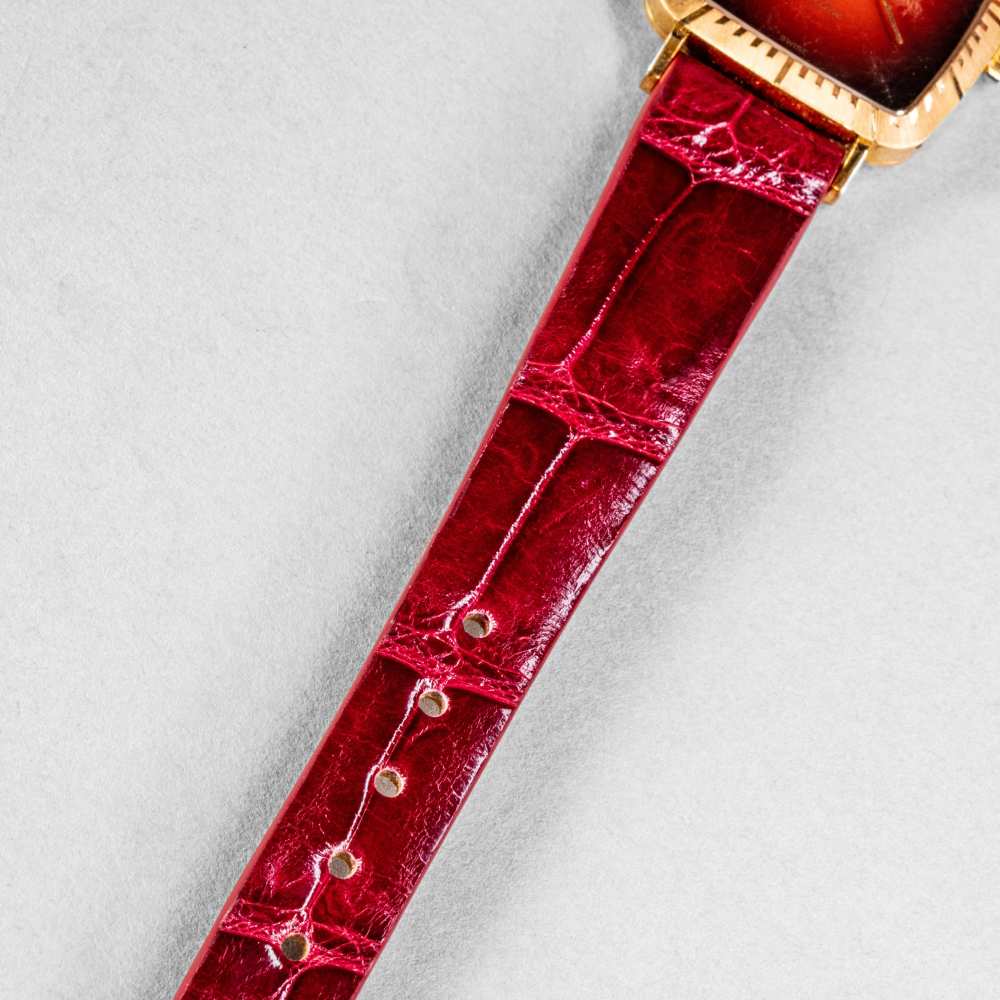 Alligator Leather Strap for Rolex Cellini