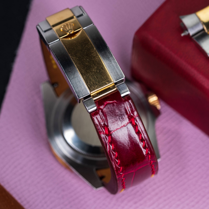 Alligator Leather Strap for Rolex GMT-Master II