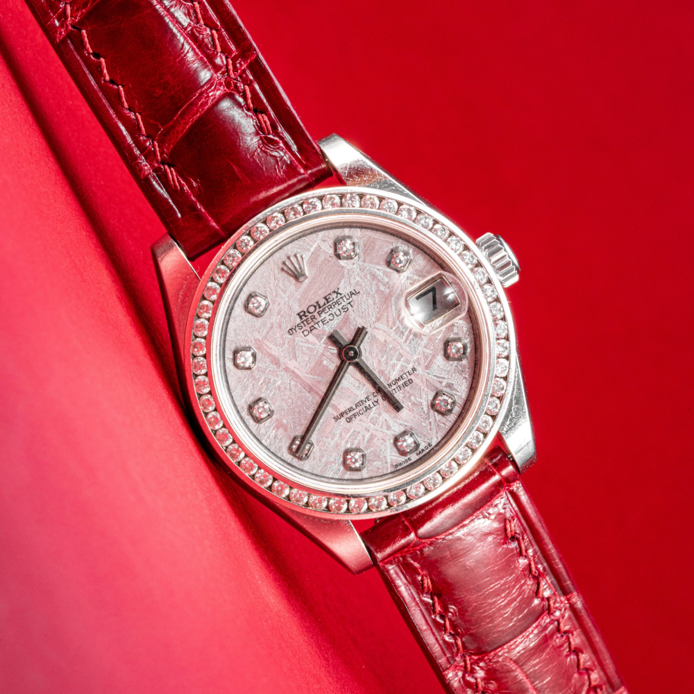 Alligator Leather Strap for Rolex Datejust