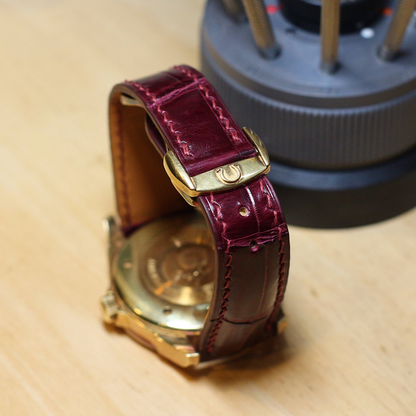 Omega De Ville Alligator Leather Strap