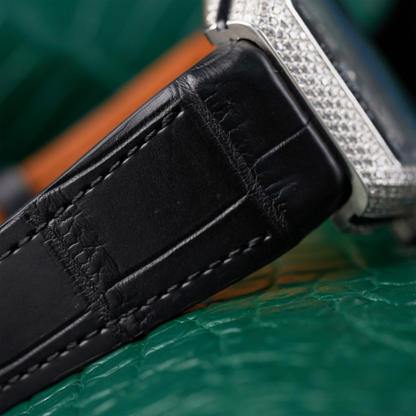 Alligator Leather Strap for Franck Muller Vanguard