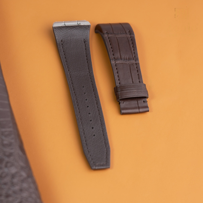 Alligator Leather Strap for Franck Muller Vanguard