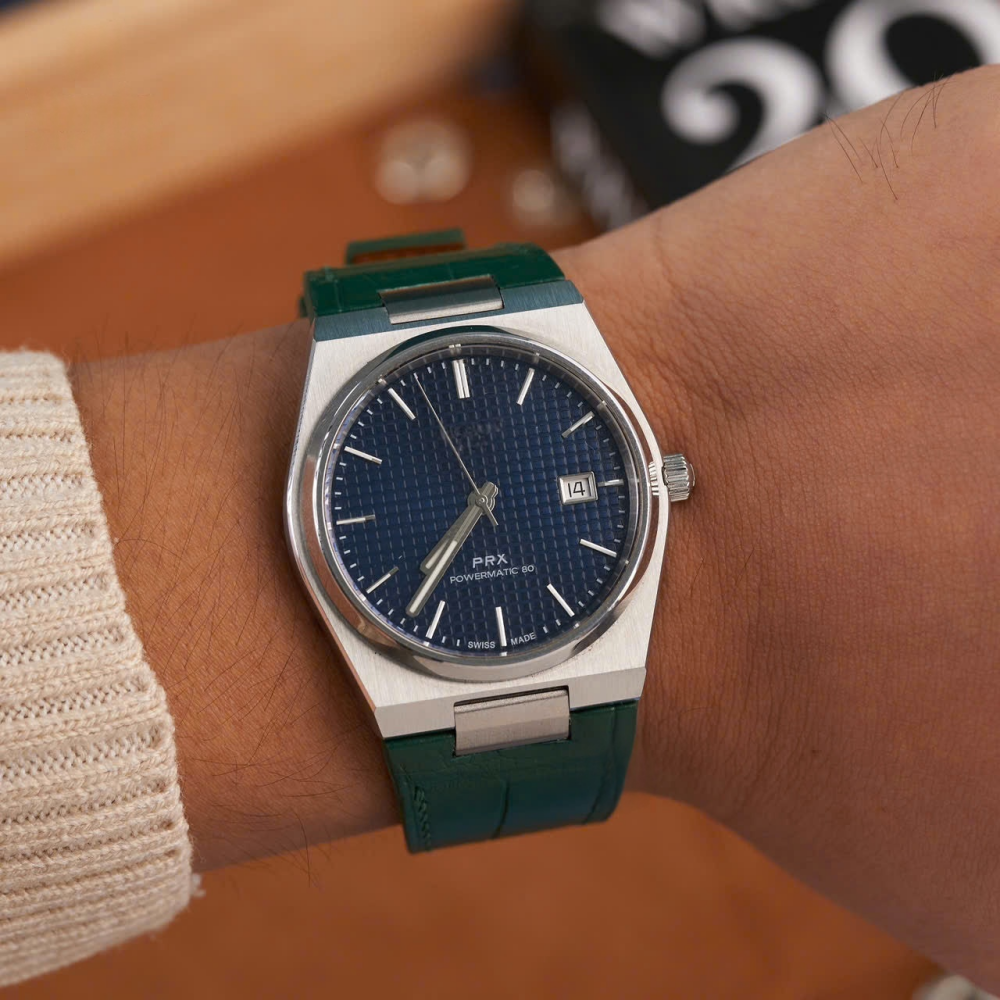 Alligator Leather Strap for Tissot PRX