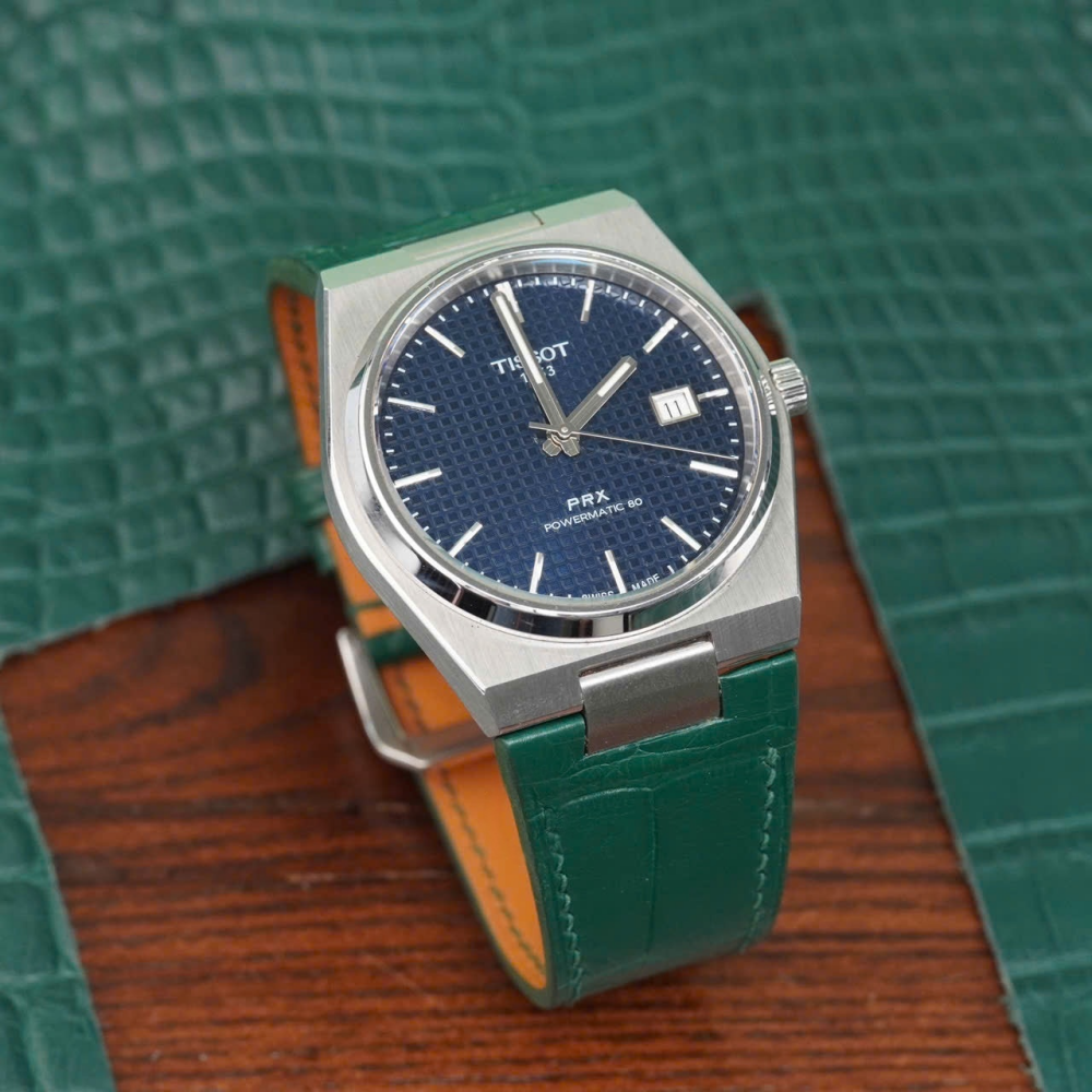 Alligator Leather Strap for Tissot PRX
