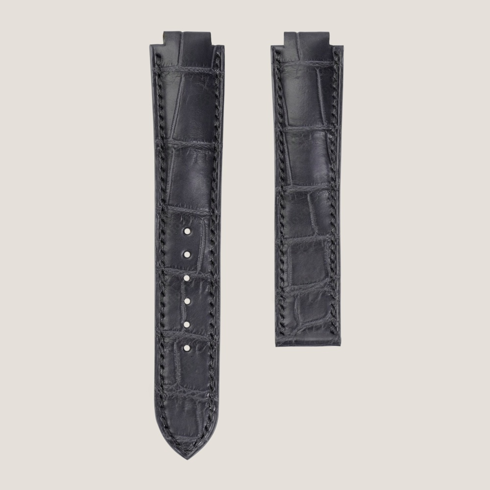Cartier Ballon Bleu Alligator Watch Leather Strap – Push Button Clasp