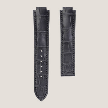 Cartier Ballon Bleu Alligator Watch Leather Strap – Push Button Clasp