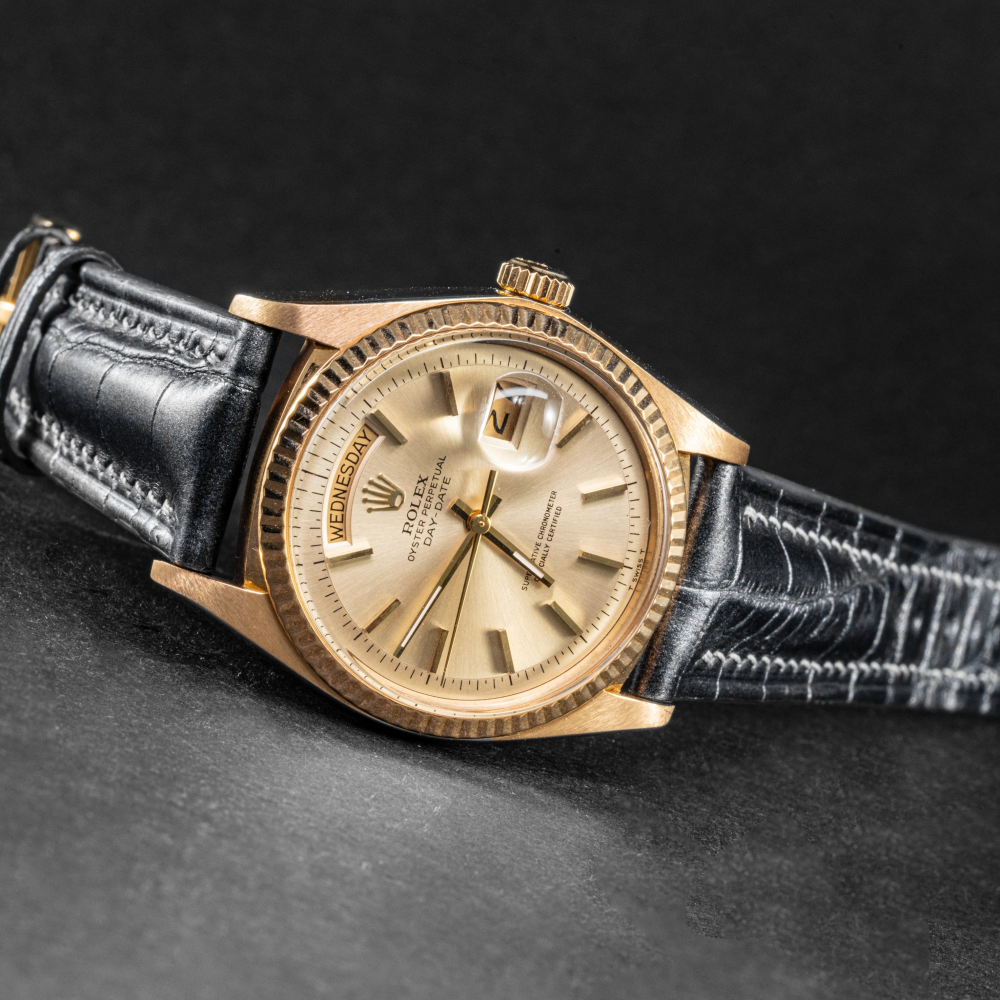 Rolex Day-Date Alligator Leather Strap – Handmade Custom Fit