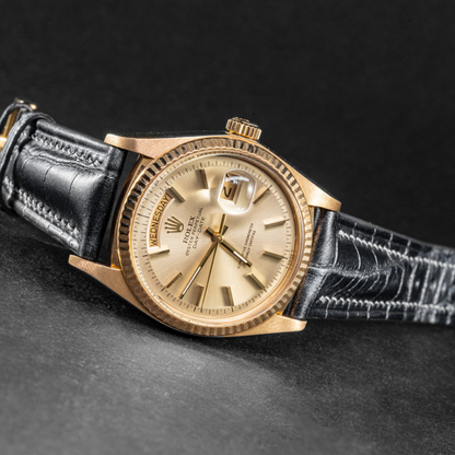 Rolex Day-Date Alligator Leather Strap – Handmade Custom Fit