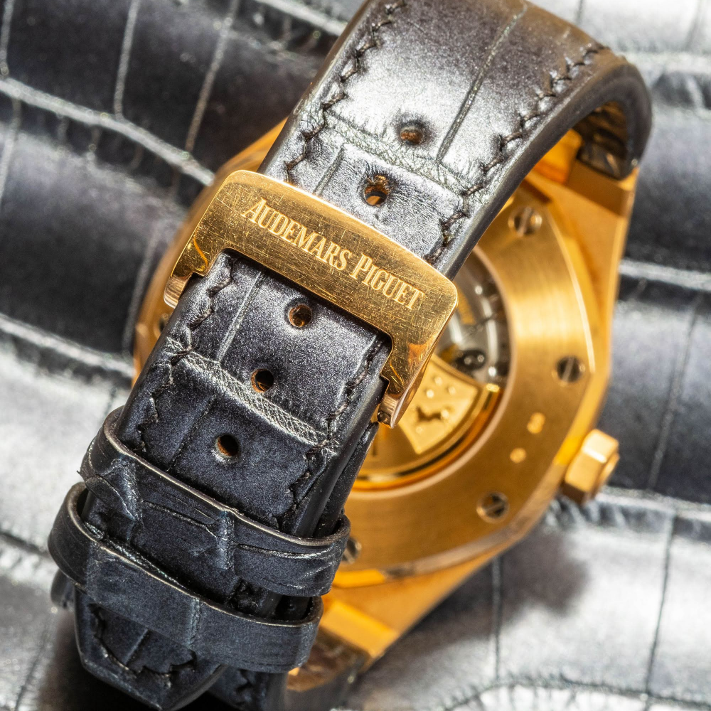 Alligator Leather Strap for Audemars Piguet Royal Oak 41mm