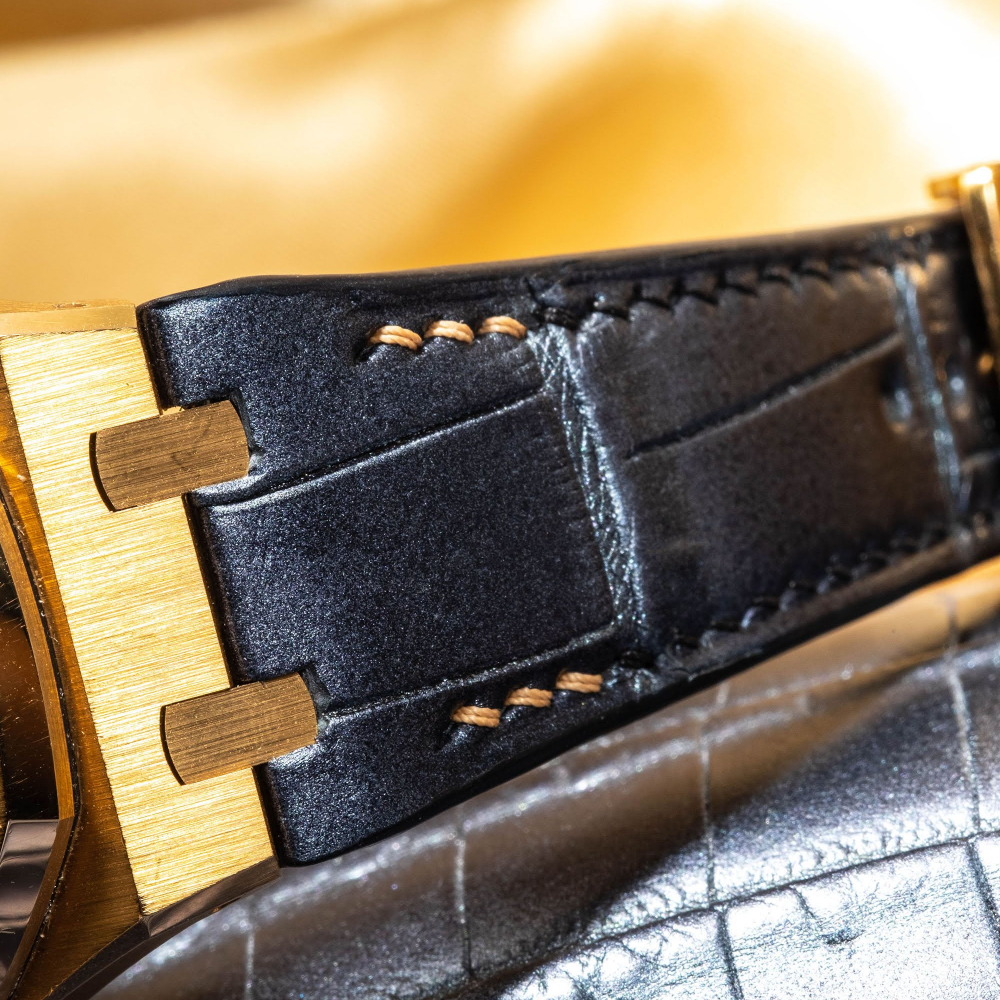 Alligator Leather Strap for Audemars Piguet Royal Oak 41mm