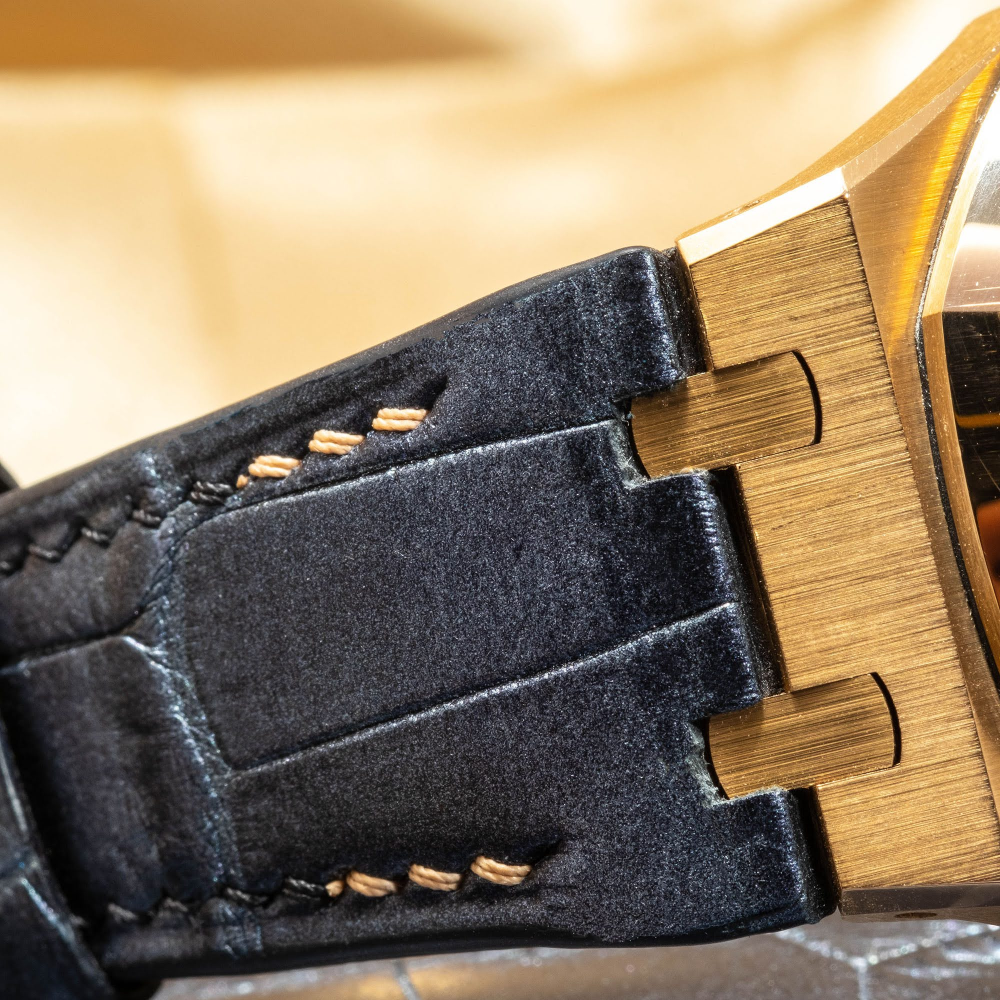 Alligator Leather Strap for Audemars Piguet Royal Oak 41mm
