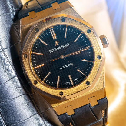 Alligator Leather Strap for Audemars Piguet Royal Oak 41mm