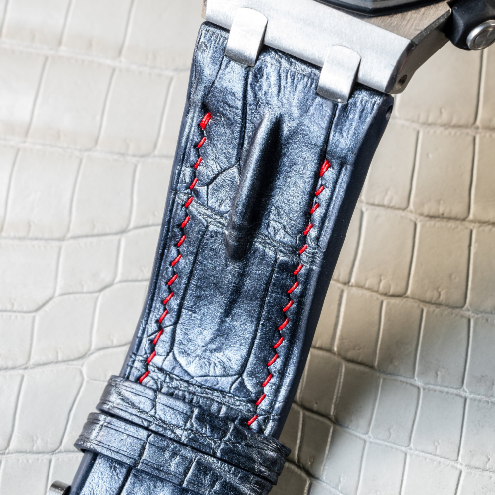 Alligator Leather Strap for AP Royal Oak Offshore 42mm