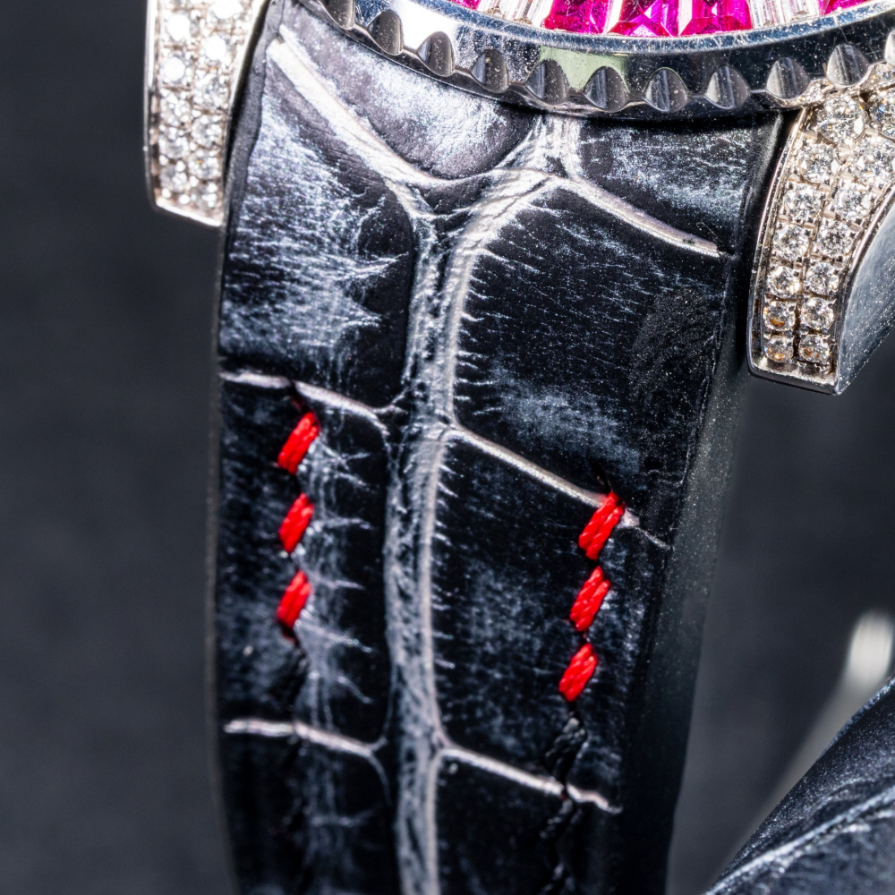 Alligator Leather Strap for Rolex GMT-Master II