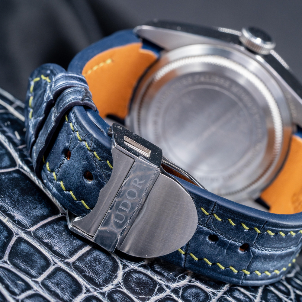Alligator Leather Strap for Tudor Black Bay