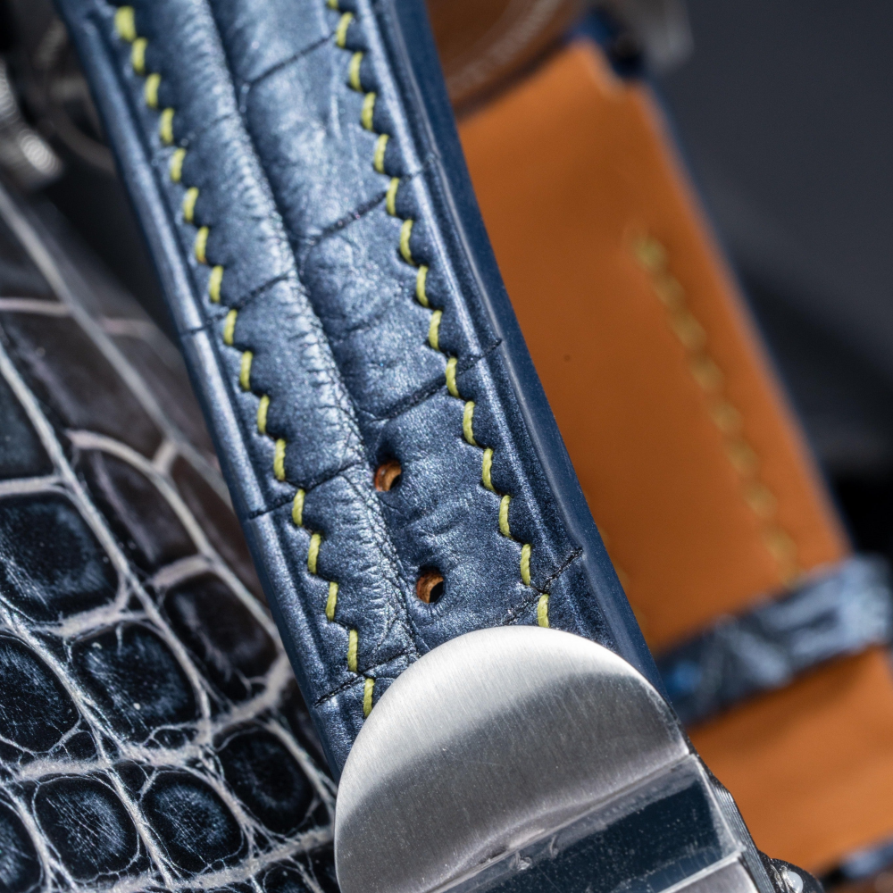 Alligator Leather Strap for Tudor Black Bay