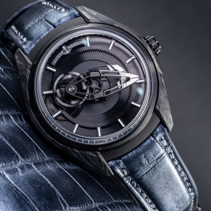 Alligator Leather Strap for Ulysse Nardin