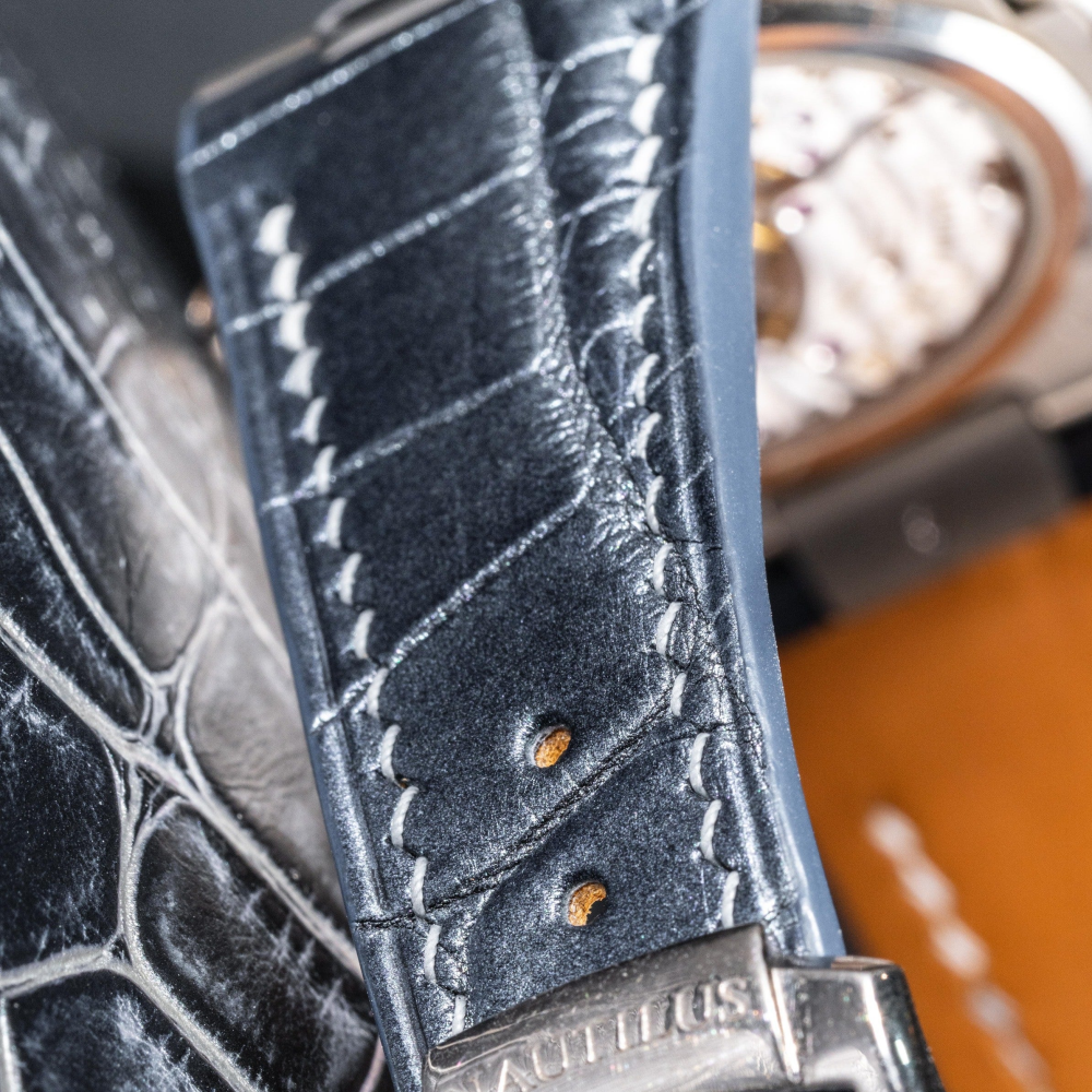 Alligator Leather Strap for Patek Philippe Nautilus