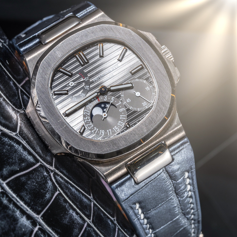 Alligator Leather Strap for Patek Philippe Nautilus