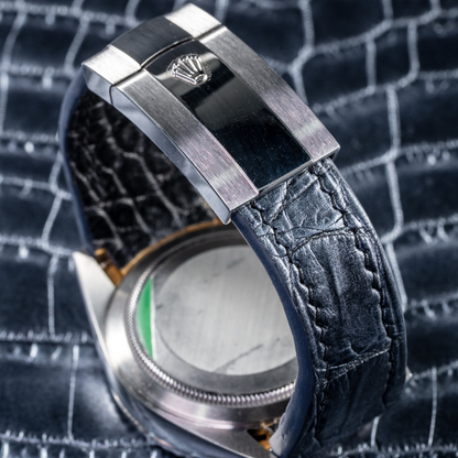 Alligator Leather Strap for Rolex Sky-Dweller