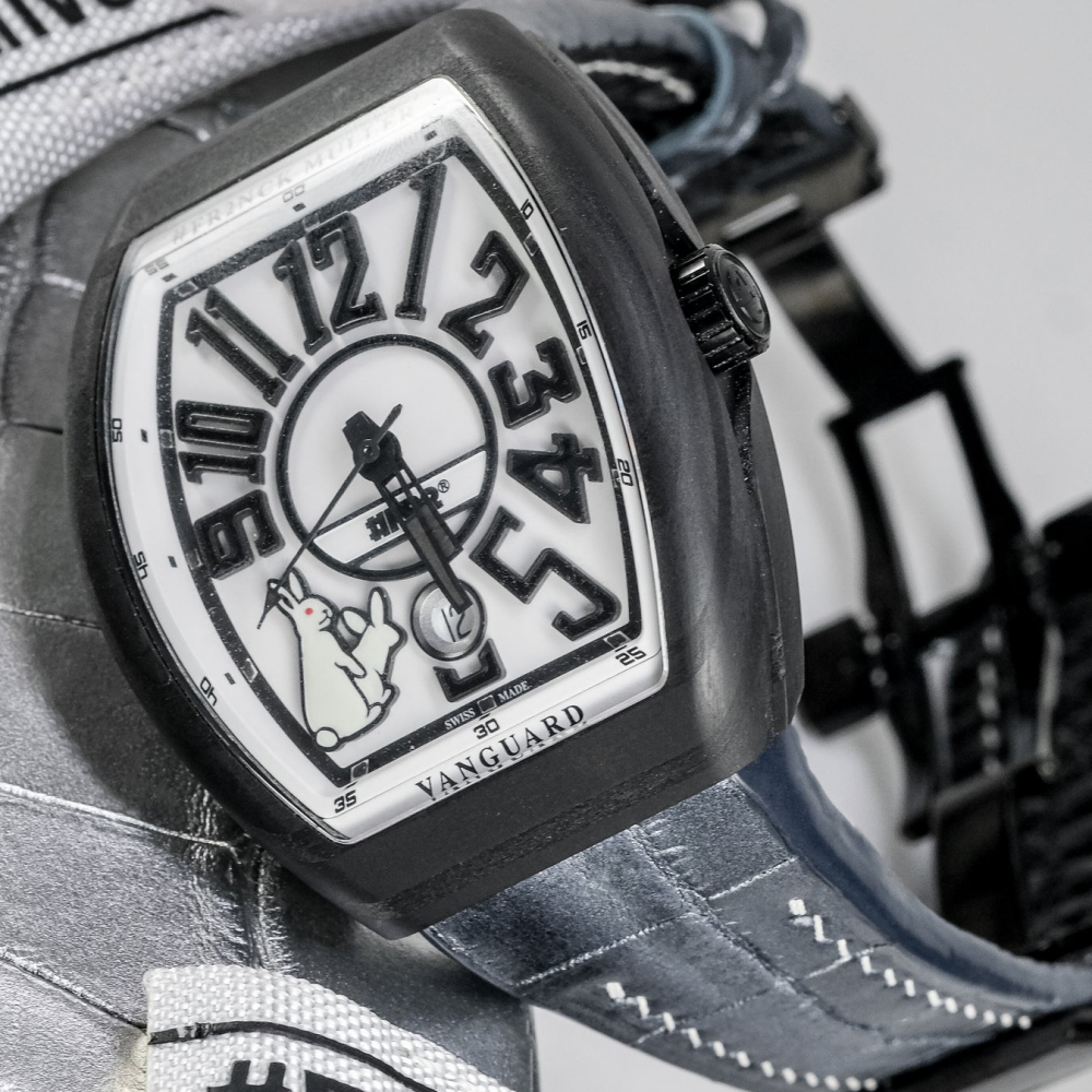 Alligator Leather Strap for Franck Muller Vanguard